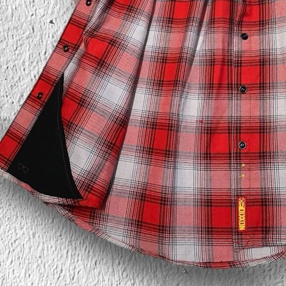 DIXXON Shirt Flannel NEW Clay Smith Pearl Snap Coastal Cowgirl Women’s Size S - Picture 6 of 9